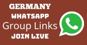 Germany WhatsApp Group Links