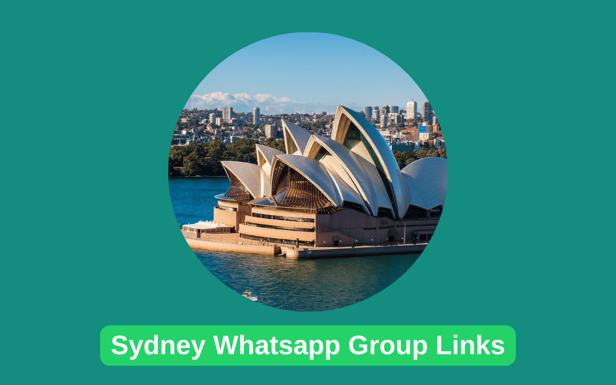 Sydney WhatsApp Group Links