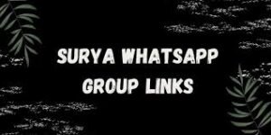 Surya Whatsapp Group Links