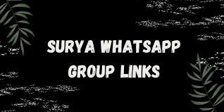 Surya Whatsapp Group Links